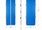 Gorilla Sports Nafukovací žíněnka AirTrack 500 x 100 x 10 cm