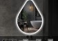 IREDA koupelnové zrcadlo s LED osvětlením, 80 x 50 cm