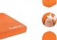 MOVIT Balanční polštář s gymnastickou gumou, oranžový