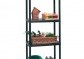Plastový otevřený regál PLUS 60/4 - 135 x 60 x 30 cm